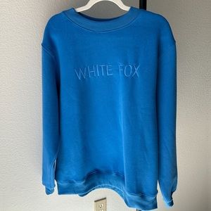 NWT White Fox Boutique Royal Blue Sweatshirt